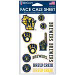 Wholesale-Milwaukee Brewers Face Cals 4" x 7"