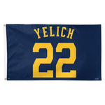 Wholesale-Milwaukee Brewers Flag - Deluxe 3' X 5' Christian Yelich