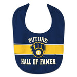 Wholesale-Milwaukee Brewers Future Hall of Famer All Pro Baby Bib