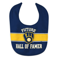 Wholesale-Milwaukee Brewers Future Hall of Famer All Pro Baby Bib