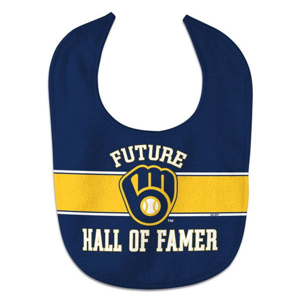 Wholesale-Milwaukee Brewers Future Hall of Famer All Pro Baby Bib