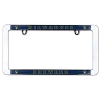 Wholesale-Milwaukee Brewers Lic Plt Frame Metal Thin Rim Value