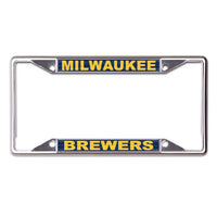 Wholesale-Milwaukee Brewers Lic Plt Frame S/S Printed