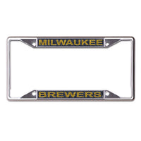 Wholesale-Milwaukee Brewers Lic Plt Frame S/S Printed