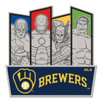 Wholesale-Milwaukee Brewers / Marvel (c) 2021 MARVEL Collector Pin Jewelry Card