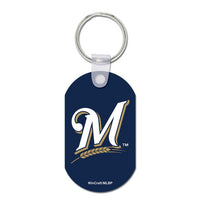 Wholesale-Milwaukee Brewers Metal Key Ring - Aluminum