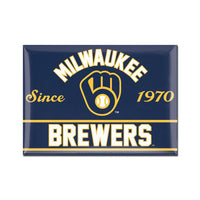 Wholesale-Milwaukee Brewers Metal Magnet 2.5" x 3.5"