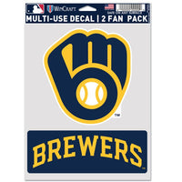 Wholesale-Milwaukee Brewers Multi Use 2 Fan Pack