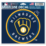 Wholesale-Milwaukee Brewers Multi-Use Decal - cut to logo 5" x 6"