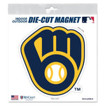 Wholesale-Milwaukee Brewers Outdoor Magnets 6" x 6"