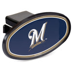 Wholesale-Milwaukee Brewers Oval 2" Hitch Receiver