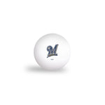 Wholesale-Milwaukee Brewers PING PONG BALLS - 6 pack