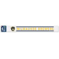 Wholesale-Milwaukee Brewers Perfect Cut Decals 2" x 17"