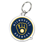 Wholesale-Milwaukee Brewers Premium Acrylic Key Ring