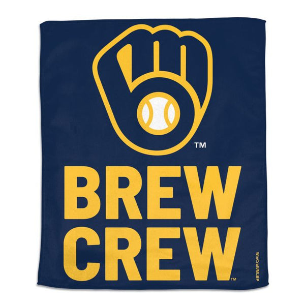 Wholesale-Milwaukee Brewers SLOGAN Rally Towel - Full color