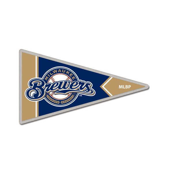 Wholesale-Milwaukee Brewers Secondary Logo Collector Pin Jewelry Card