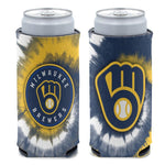 Wholesale-Milwaukee Brewers TIE DYE 12 oz Slim Can Cooler