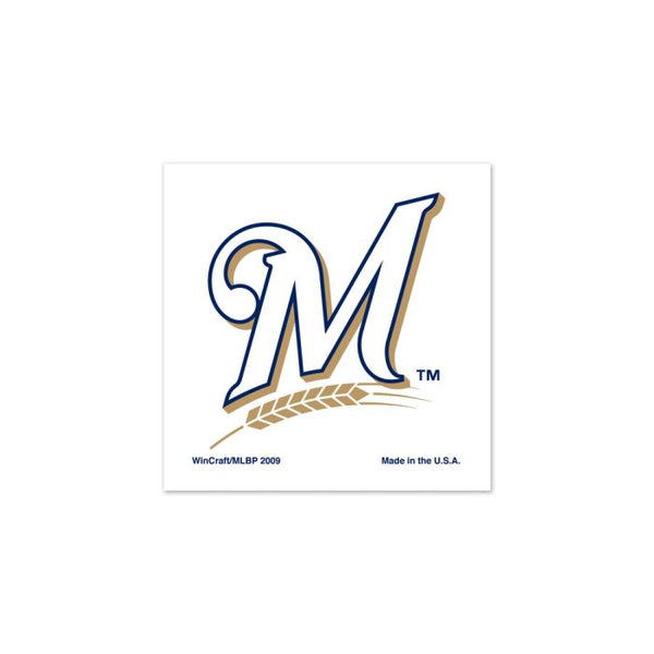 Wholesale-Milwaukee Brewers Tattoo 4 pack