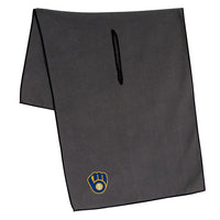 Wholesale-Milwaukee Brewers Towel - Grey Microfiber 19" x 41"