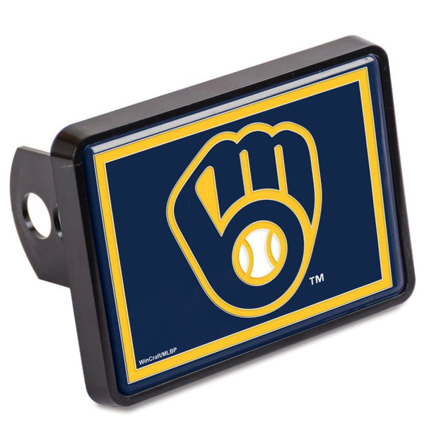 Wholesale-Milwaukee Brewers Universal Hitch Cover