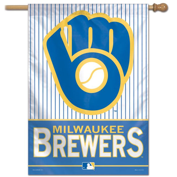 Wholesale-Milwaukee Brewers Vertical Flag 28" x 40"