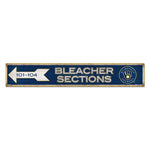 Wholesale-Milwaukee Brewers Wood Sign 6"x36" 3/8" thick