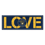 Wholesale-Milwaukee Brewers Wood Sign 8"x23" 1/4" thick