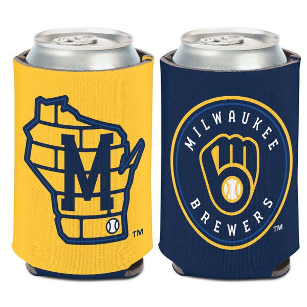 Wholesale-Milwaukee Brewers two color Can Cooler 12 oz.