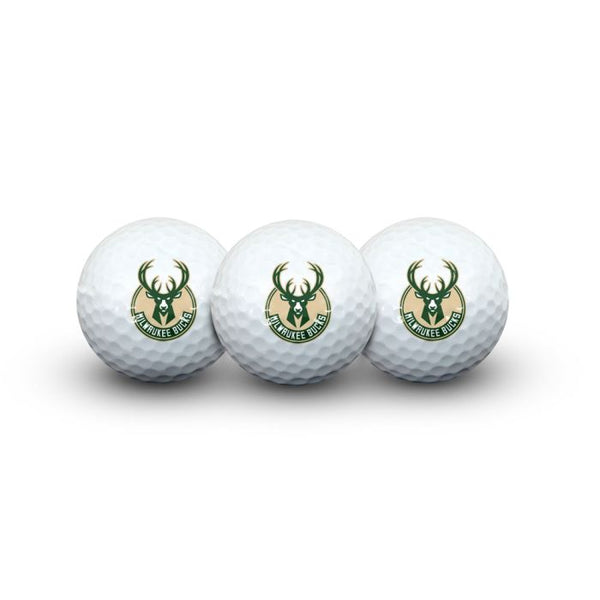 Wholesale-Milwaukee Bucks 3 Golf Balls In Clamshell