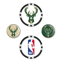 Wholesale-Milwaukee Bucks Ball Marker Set of four