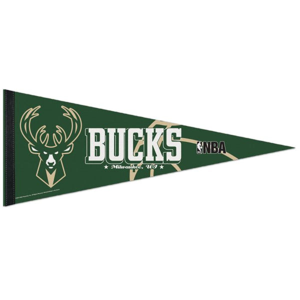 Wholesale-Milwaukee Bucks Classic Pennant, carded 12" x 30"