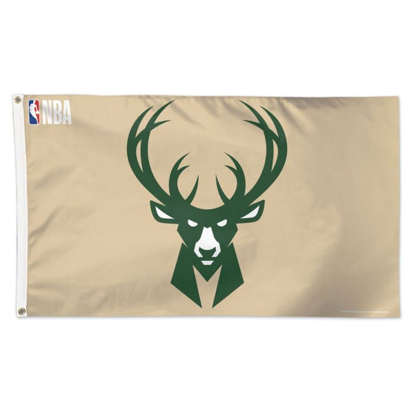 Wholesale-Milwaukee Bucks Design TWO Flag - Deluxe 3' X 5'