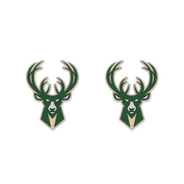 Wholesale-Milwaukee Bucks Earrings Jewelry Card