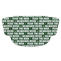 Wholesale-Milwaukee Bucks Fan Mask Face Covers