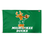 Wholesale-Milwaukee Bucks Flag - Deluxe 3' X 5'