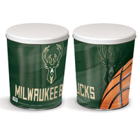 Wholesale-Milwaukee Bucks Gift Tin tapered 3 gallon