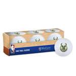 Wholesale-Milwaukee Bucks Golf Balls - 3 pc sleeve