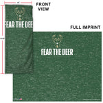 Wholesale-Milwaukee Bucks HEATHERED Fan Wraps