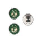 Wholesale-Milwaukee Bucks Hat Clip w/2 Markers, clamshell