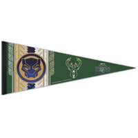 Wholesale-Milwaukee Bucks / Marvel (C) 2022 MARVEL Premium Pennant 12" x 30"