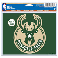 Wholesale-Milwaukee Bucks Multi-Use Decal - cut to logo 5" x 6"