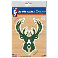 Wholesale-Milwaukee Bucks Outdoor Magnets 3" x 5"