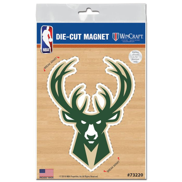 Wholesale-Milwaukee Bucks Outdoor Magnets 3" x 5"