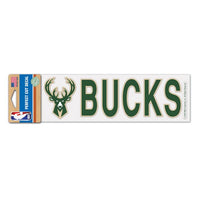 Wholesale-Milwaukee Bucks Perfect Cut Decals 3" x 10"