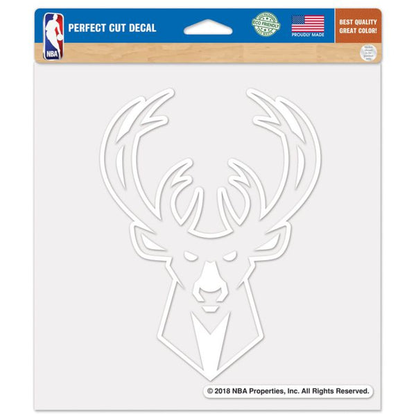 Wholesale-Milwaukee Bucks Perfect Cut Decals 8" x 8"