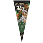 Wholesale-Milwaukee Bucks Premium Pennant 12" x 30" Giannis Antetokounmpo