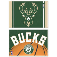 Wholesale-Milwaukee Bucks Rectangle Magnet, 2pack 2" x 3"