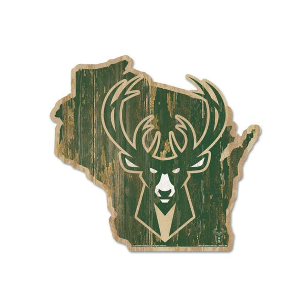 Wholesale-Milwaukee Bucks STATE SHAPE