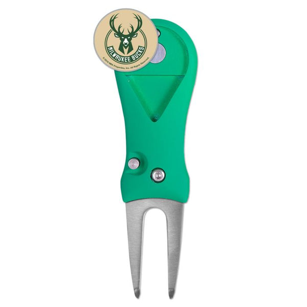 Wholesale-Milwaukee Bucks Spring Action Divot Tool