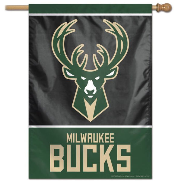 Wholesale-Milwaukee Bucks Vertical Flag 28" x 40"